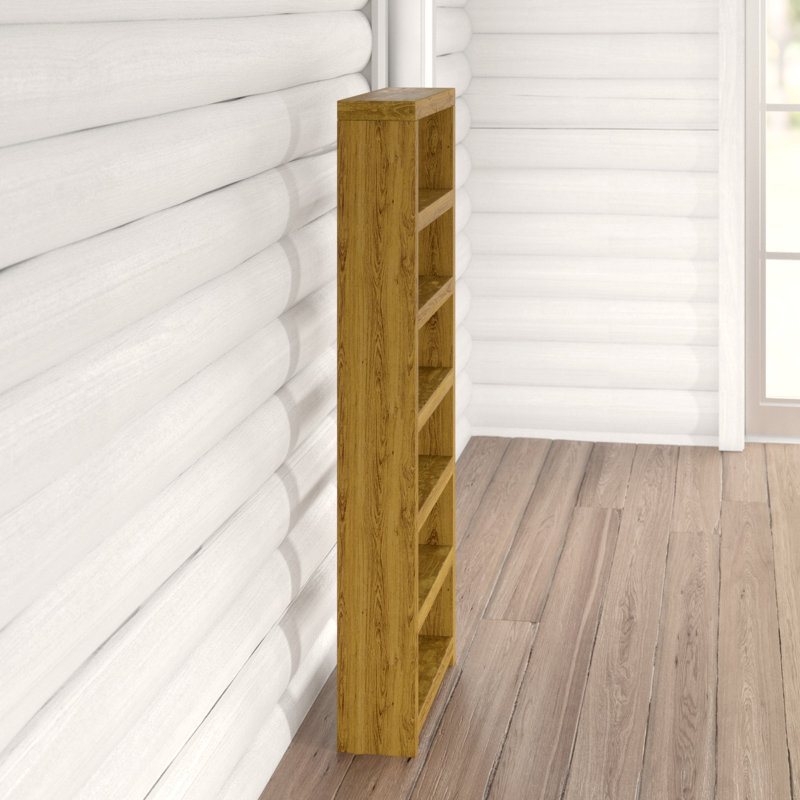 Adlai 164cm H x 69cm W Solid Wood Standard Bookcase