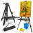 Inbox Zero Folding Adjustable Metal Tripod Easel
