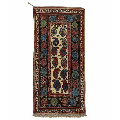 Boteh Wool Oriental Indoor Rug