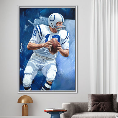 Motivation Poster, Motivational Canvas Art, Man Cave Art, Sport Art, American Football Players Wall Art, Gym Wall Art,