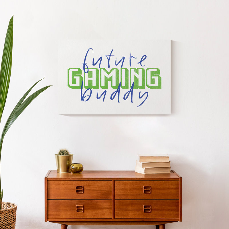 Impression sur toile, "Futur Gaming Buddy", H 16 po x l 24 po