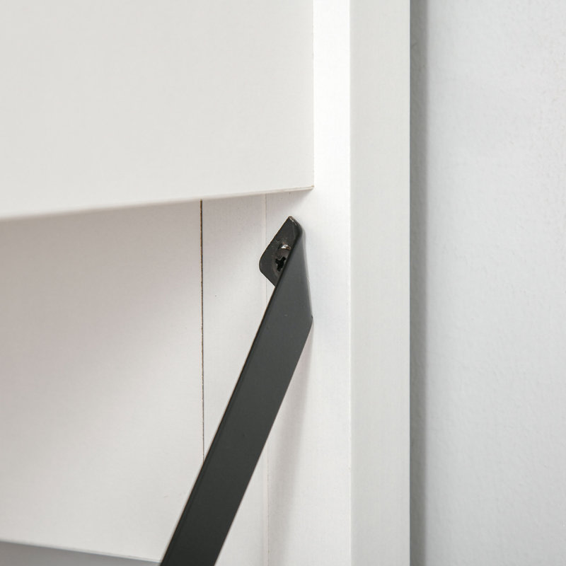 Bureau d'ordinateur de style campagnard, Blanc