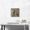 «Girl and a Soldier» par Banksy, reproduction d'art sur toile tendue