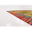 Tapis de zone en laine 3 pi 2 po x 4 pi 10 po one-of-kind-brun à la main noué la Doorfield