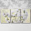 «Baby's Breath Study IV», reproduction de cadre flottant 3 pièces sur toile-1310742207-1310742200