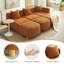  Canapé modulaire rembourré 109,8 po Boucle-1953715196