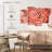 Harnek Coral Toned Succulents