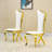 Solid Back Side Chair Dining Chair-1212971360-1212971367