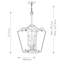 Remus 4 - Light Lantern Pendant-16292033