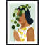 «Botany Portrait II» par Victoria Borges - peinture encadrée-1087885489-1182600193