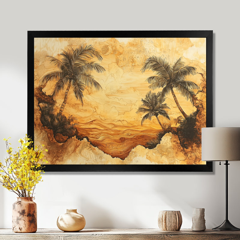 Clemetine - Floral Wall Art, Single Picture Framed Print, Black, 12" H x 20" W