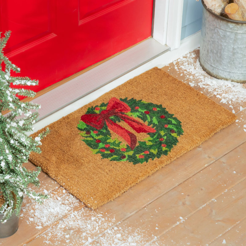 Tapis de coco de Noël