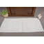 Tapis kilim turc blanc antique - Petit tissage plat en chanvre idéal pour les entrées et les intérieurs