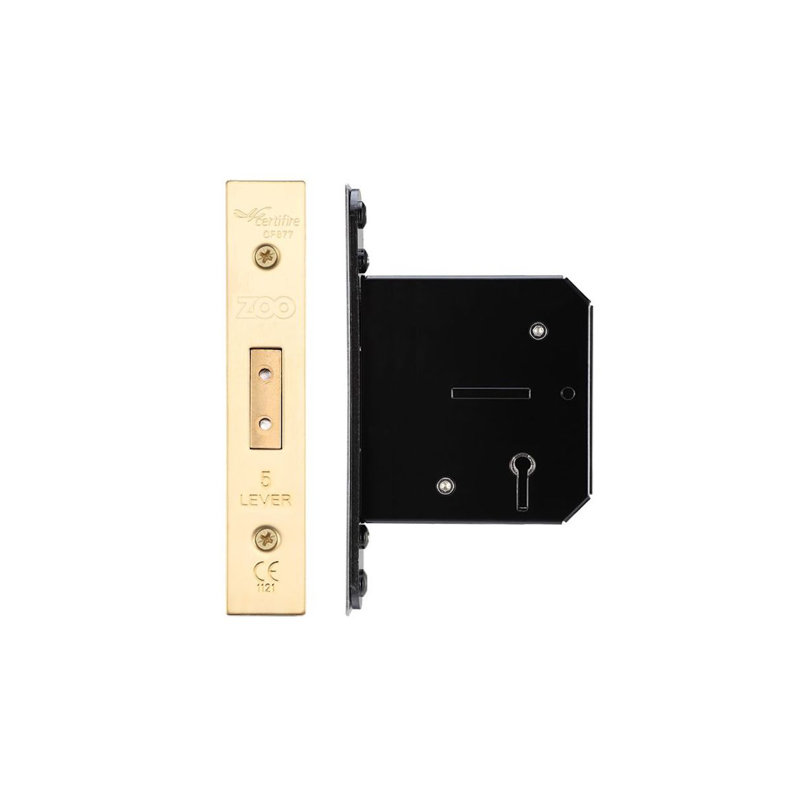 5 Lever Dead Lock, Stainless Steel