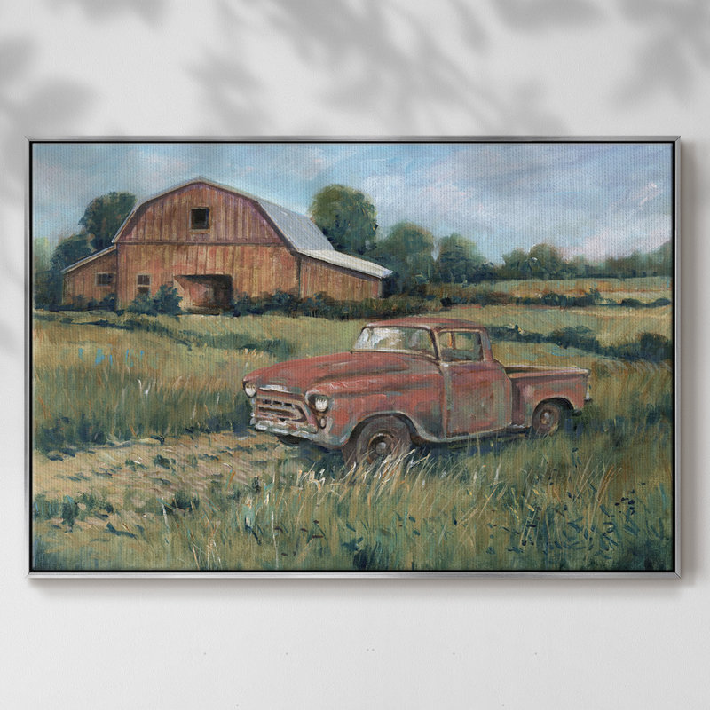 Rusting Away I, reproduction d'art sur toile, H 25 po x l 37 po x P 2 po, Argent
