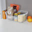 Bac de rangement ouvert de 5,25 po x 9,5 po x 13 po avec poignées de transport, Sterilite, transparent (paquet de 24)