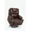 Fauteuil inclinable électrique en cuir Brizleth