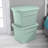 Sterilite Plastic Stackable Storage Tote Container Bin