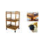 Wood Bar Cart