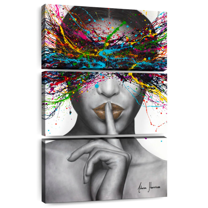 Leisha, sons du silence, H 32 po x l 20 po