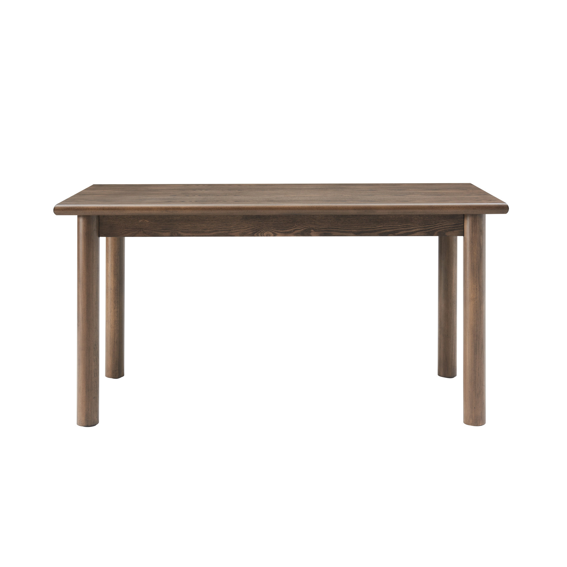 Ebern Designs Mid Century Modern Rectangular 60" Table, Solid Wood Legs ...