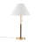 Two Tone Pull-Chain Table Lamp