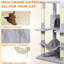 Tour pour chat Cy13 Grey-130041148