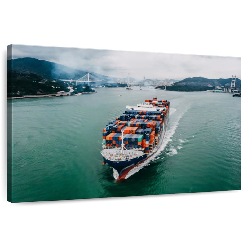 Mehar Cargo Ship Transport, 30" H x 45" W