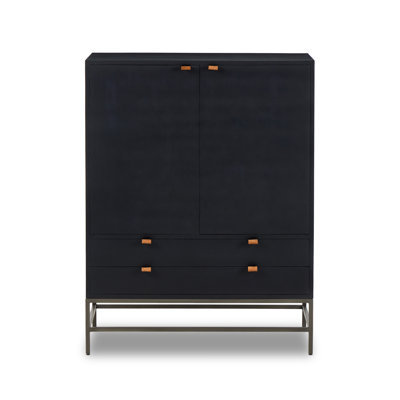 Trey Solid Wood Accent Cabinet