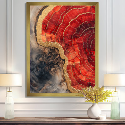 Avelines - Art mural sur toile florale