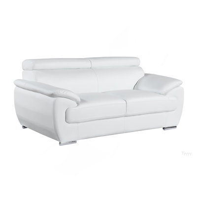 Genuine Leather Loveseat
