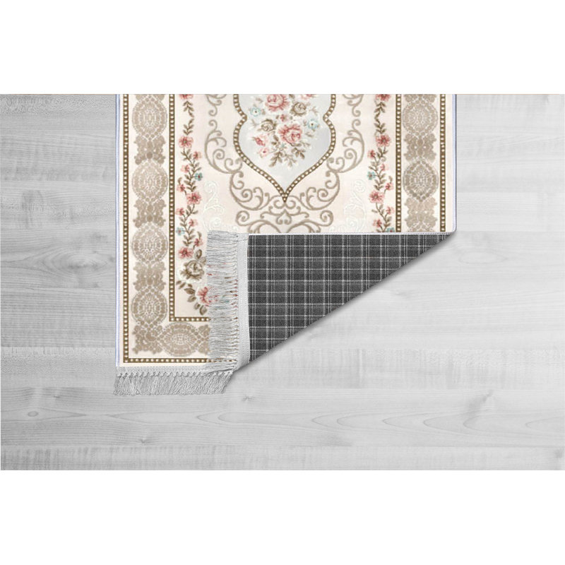 Luxurious Hall Carpet, 100% Velvet Fabric, 39.4 x 59.1 inches | Non-Slip Cotton Sole, 0.4 in Pile Height | Antibacterial, Machine Washable | 3D Digital Printing, Elegant Design for Home Décor & Comfort