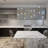 Orlando 12 - Light Steel Sputnik Modern Linear Chandelier