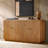Martha Modern 63" W 4-Door Fluted Solid Wood Sideboard with Cable Management and Adjustable Shelves-602101871