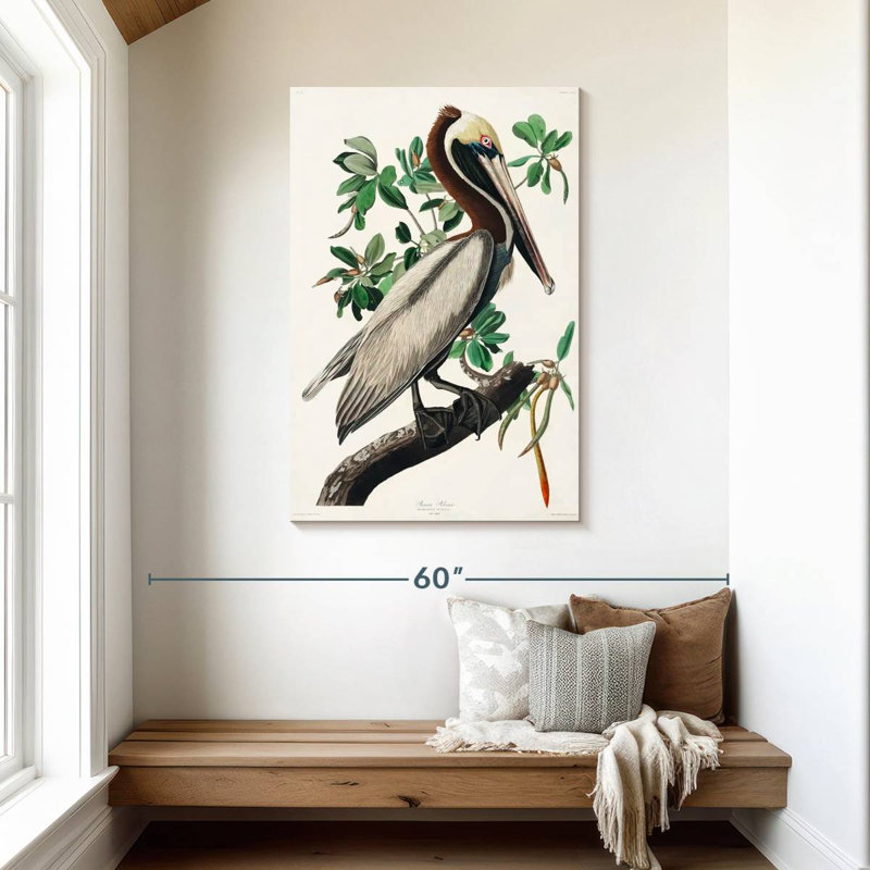 Brampt Brown Pelican II, 45" H x 30" W