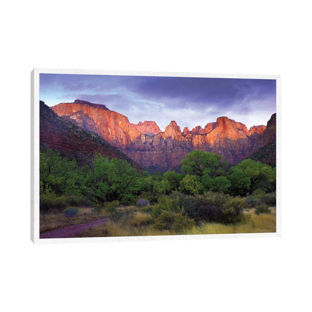 Türme der Jungfrau, Zion National Park, Utah von Tim Fitzharris - Galerie-verpackte Leinwand Giclée