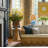 Lacie Glass Tray Top End Table