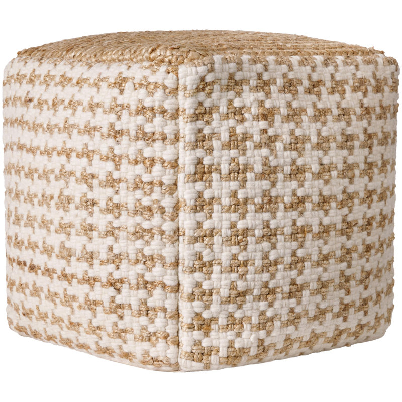 Brutton Upholstered Pouf