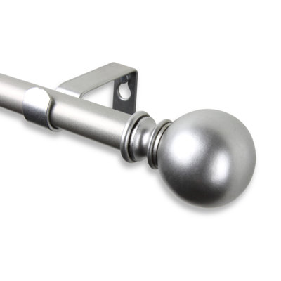 Desjardins Adjustable Single Curtain Rod
