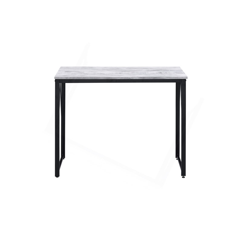 Minimalist Modern Writing Desk With Sturdy Construction And Stylish Accents