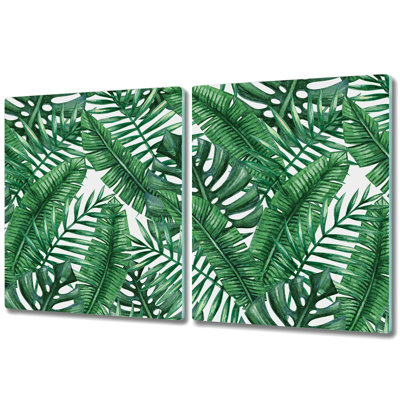 Argenta Palm Trees Leaf Chopping Board