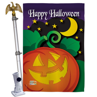 Ensemble de drapeaux d'Halloween 40 x 28 po