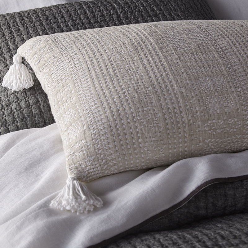 Taie décorative en coton Moora - Standard