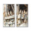 «Sparrows Birds In The Farmyard I», collection d'art sur toile 2 animaux-976713597-976713595