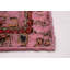 Tapis rose en laine des années 1990 unique 6 pi 4 po x 10 pi Kashmala