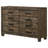 Bren Rustic Golden Brown 8-drawer Dresser