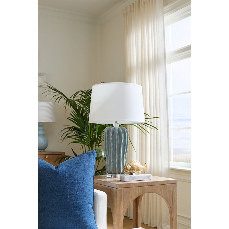 Malibu Table Lamp, Polar Mist