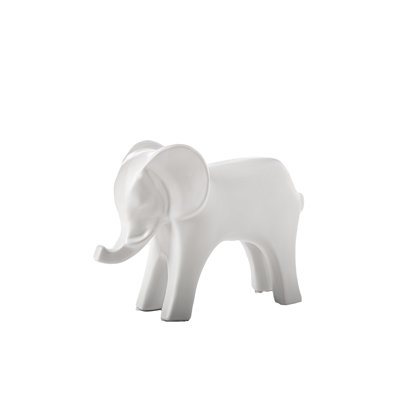 Figurine éléphant debout en céramique Gurshaan