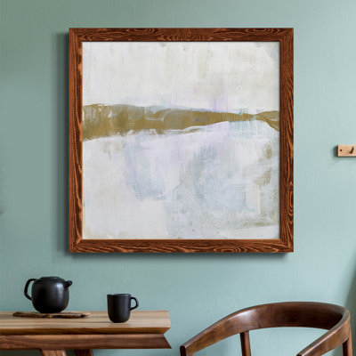 Toile encadrée Gold Ribbon Horizon I-Premium - prête à être accrochée
