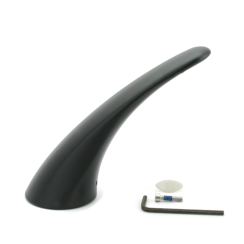 Monticello Kitchen Single Solid Handle Kit, Matte Black
